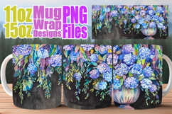 Dreamy afternoons 11oz 15oz sublimation wrap, Spring Tree Product Image 1