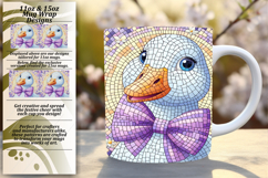 Charming 11oz Mug Wrap Png Artwork , Goose Product Image 1