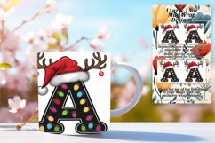 Dynamic 11oz Mug Wrap Png Template , Christmas Product Image 1