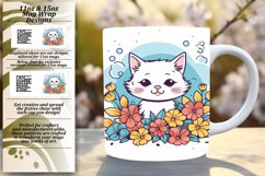 Hilarious Cat Quotes: Mug Wrap Sublimation Product Image 1