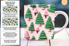 Cozy Christmas Crochet: 3D Mug Wrap for Holidays Product Image 1
