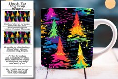 Colorful Tree Delight: Mug Wrap Product Image 1