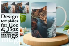 Scenic Vistas Mug Wrap Sublimation for 11oz/15oz Product Image 1