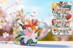 Vibrant Springtime Mug Wraps: Fresh Selection Product Image 1