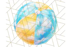 Sky Blue and Sunshine Yellow Summer Clipart PNG, Tropical Product Image 3