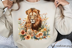Mothers Day Animals Clipart PNG Product Image 1