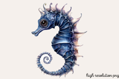 Gothic Under the Sea Clipart PNG Product Image 1