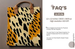 Safari Seamless Digital Papers, Leopard Pattern Product Image 2