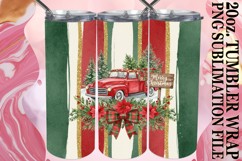Joyful Memories 20oz tumbler wrap, Christmas Product Image 1
