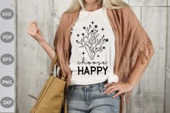 Choose Happy SVG Design Product Image 3