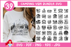 39 Camping Vibe SVG, Camp SVG Product Image 1