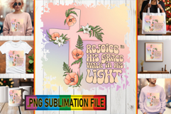 Whimsical TSHIRT Design PNG, Cross Product Image 1