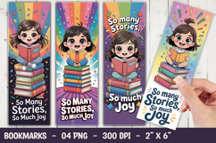 Joy Girl Bookmark Sublimation Product Image 1