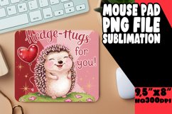 Vibrant mouse pad SUBLIMATION PNG, Valentines Product Image 1