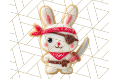 Halloween Bunny Cookie Clipart, Frosted Cookie Bunnies Png Product Image 3