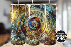 Stained On Stained Glass Tumbler Warp - Tumbler Design Product Image 1