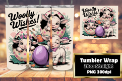 DYNAMIC PNG for 20oz Tumbler , Cute Easter Product Image 1