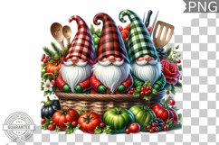 Christmas kitchen Gnome Sublimation - Clipart PNG Design Product Image 1