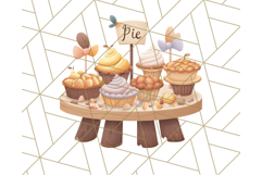 Woodland Autumn Animals PNG Clipart for Fall &amp; Harvest Product Image 3