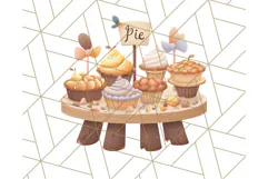 Woodland Autumn Animals PNG Clipart for Fall & Harvest Product Image 3