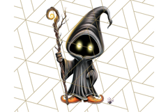 Halloween Monster Clipart PNG, Cute Spooky Characters Product Image 3