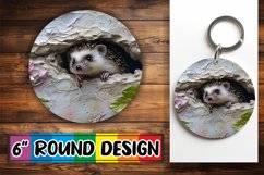 15x Round 3D Hole-In-The-Wall Animal Design Bundle, Humorous Product Image 8