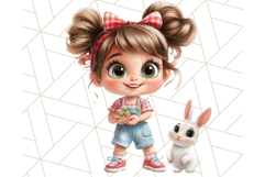 Easter Kids Clipart, Holiday Activities and Craft PNG Product Image 23
