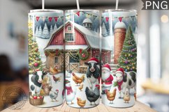 Farm Animals Tumbler Wrap - Christmas Tumbler Design Product Image 1