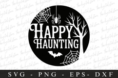 Happy Hunting Svg | Halloween Svg | Cricut Product Image 1