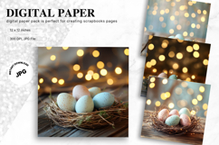 Easter Egg Blank Background Backdrop Wallpaper Wall Art_39 Product Image 1
