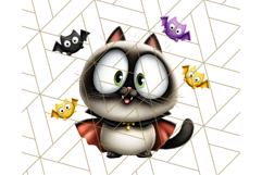 Halloween Animals in Costumes Clipart PNG, Cute Pets Art Product Image 3