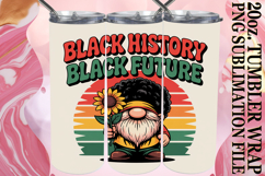 Radiant thoughts 20oz tumbler wrap, Juneteenth Product Image 1