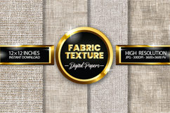 Fabric Texture Digital Papers - 04 variations Product Image 1