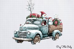 White Rustic Christmas Clipart PNG Product Image 1