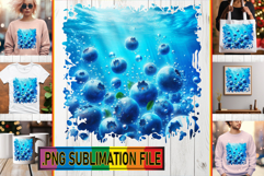 LUMINOUS TSHIRT Ideas PNG, 3D Fruits Product Image 1