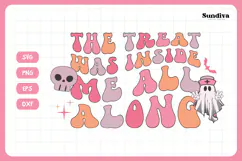 Funny Halloween Toddler Shirt Quote SVG | Inside Me Product Image 3
