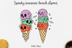 Summer Halloween Clipart Beach PNG Designs. Product Image 1
