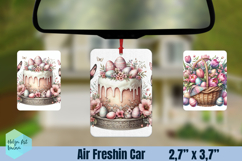 Air Freshener Car | Pink Easter PNG Product Image 1