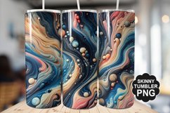 Closeup of Abstract Tumbler Warp - Tumbler PNG Design Product Image 1