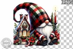 Christmas Gnome Sublimation - Clipart PNG Bundle Product Image 9