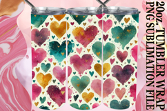 SWEET MOMENTS 20oz TUMBLER WRAP, Heart Product Image 1
