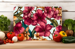 Lily Flower Cutting Board | Cutting Board png Product Image 2