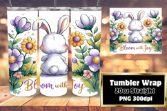 Custom 20oz Tumbler Gift Design , Easter Product Image 1