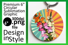 Radiant Pop Art Circle/Round Design Graphics Product Image 1