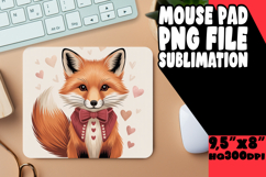 VIBRANT DESK PAD SUBLIMATION ART, Valenines Animals Product Image 1