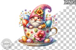 Easter Gnome Sublimation - Clipart PNG Design Product Image 1