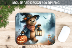 Watercolor Bear Mouse pad Sublimation - Animal PNG Product Image 1