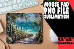 Dreamy Beauty Mouse Pad Sublimation Product Image 1