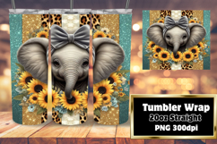 LUXURIOUS 20oz Tumbler Artwork , Cute Animals Product Image 1