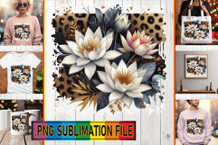 Stylish TSHIRT Sublimation Ideas, Leopard Prints Product Image 1